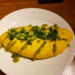 欧風酒場テラコバール - ウニ醤油とねぎの和風オムレツ