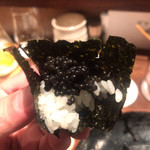 鳥茂 - キャビアおにぎり