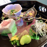 鰻割烹 伊豆栄 - 『前菜』季節の五品