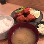 匠屋 あいべ - 唐揚げ定食