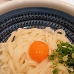 さぬきうどん誠屋 - 釜玉うどん。