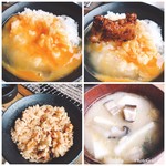 ろばたやき山ろく - 〆のごはんとだこ汁〜(^^)