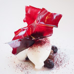 エスキス - 甘酒 ライスプディング 濁り酒 カシス 小豆