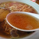 Chiyuukarou Yamashitaten - 醤油ラーメンスープ