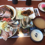 埼玉漁港 海鮮食堂 そうま水産 - 漁師の昼飯