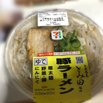 セブンイレブン - 極太麺、野菜、豚、ニンニク