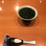 日本料理 たかむら - 鱈の白子の茶碗蒸し。