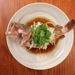 Today's fresh steamed fish (one fish) Chinese soy sauce