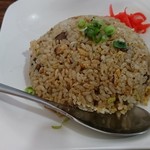 麺家 鶏処 - 半チャーハン
