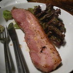 鳥よし - ステーキ風厚切り炙りベーコン（７１４円）