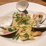 スガハラ - 銚子 地蛤と唐墨のスパゲッティ（アップ）