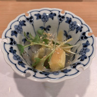 鮨 福原 - 白魚の酢味噌和え