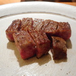 日本料理　「十二颯」 - 黒毛和牛サーロイン（80g）