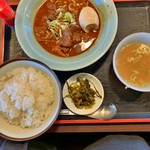 Egawa Tei - モツ煮込定食 600円