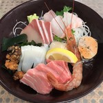 定食や - 特上さしみ定食 950円