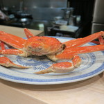 銀座 やまの辺 江戸中華 - 蒸しタラバガニ