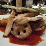 ル・コントワール・デュ・グー - ◆本日のメインは牛肉、ソースは赤ワイン