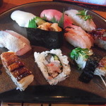 駅前寿司 - 限定30食ﾗﾝﾁ（茶碗蒸しつき）　駅前寿司ｻﾝ