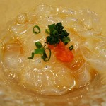 築地寿司清 - のれそれ、三杯酢で。