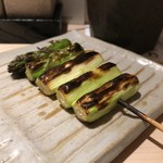 焼鳥 おみ乃 - アスパラ