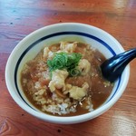 Torishin Toriyakishokudou - 牛もつカレー丼500円