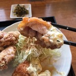 南蛮食堂 - チキン南蛮と鶏から定食  660円