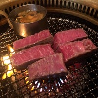 SATOブリアン 本店 - シャトーブリアンを丁寧に焼いてもらう