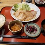 醍醐 - 豚ロース生姜焼き定食（税込980円）