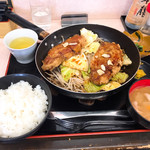 光玉母食堂 めし しんちゃん - トンテキ定食