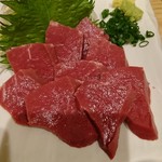 炭火焼肉　肉匠　たいら - ハツ刺し!