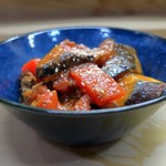 家庭料理 小川 - いわし なす トマトソース