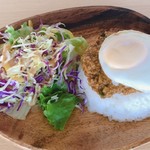 ダイニング カフェ シチホウ - 黒豚のキーマカレー（780円）