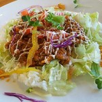 ダイニング カフェ シチホウ - 黒豚のタコライス（780円）