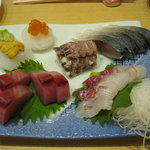 すし栄 - 刺身盛り合わせ