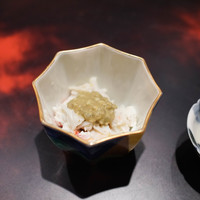 お料理 佐藤 - 松葉かに、かに味噌の乗せ