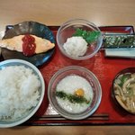 盛岡月が丘食堂 - 朝食セット（４００円）