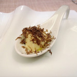 Lino - アミューズにはたっぷりのトリュフが (*ﾉ∀`*)