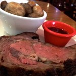 Lone Star Steakhouse & Saloon - 同僚が食べた　　　　　　　　　　　「プライムリブ１lb」