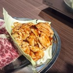 ぶんご共栄食堂 - 豚ホルモン