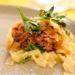 小泉料理店 - 鴨・モツシュウマイに春菊