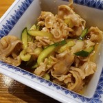 元祖赤のれん 節ちゃんラーメン 天神本店 - 酢もつ