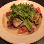 ながおか - 特選牛の炙りカルパッチョ