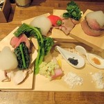 ラ プランシュ - 肉盛りプレート