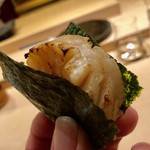 くろ﨑 - 2019.2.  天然帆立の磯辺巻き