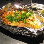 お好み焼処　勝家 - 豚キムチ