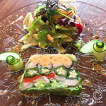 おしかの丘食堂 - 野菜のテリーヌ
      