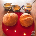 おしかの丘食堂 - パンと手作りジャム2種
      