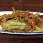 もつ焼き 大渕 - ホルモン炒め¥350