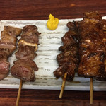 もつ焼き 大渕 - もつ焼き1皿5本