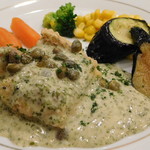 レストラン山水 - 天然真鯛のフリットミスト　